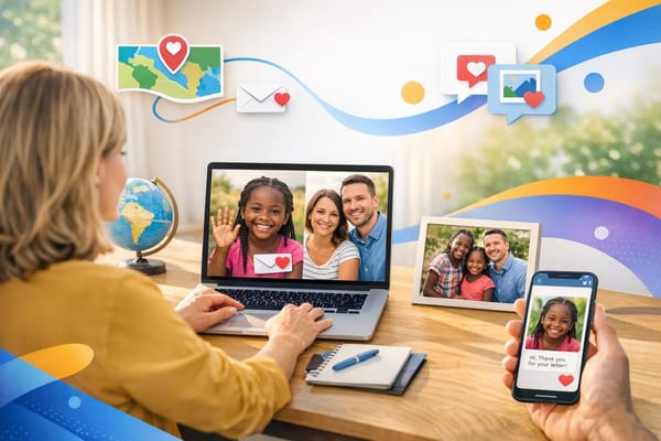 Choosing Child Sponsorship Software That Encourages Real Relationships